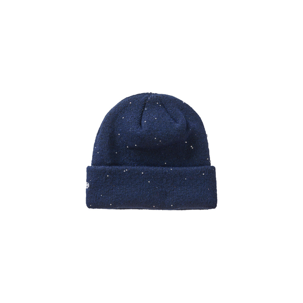 Supreme New Era Metallic Arc Beanie NavySupreme New Era Metallic