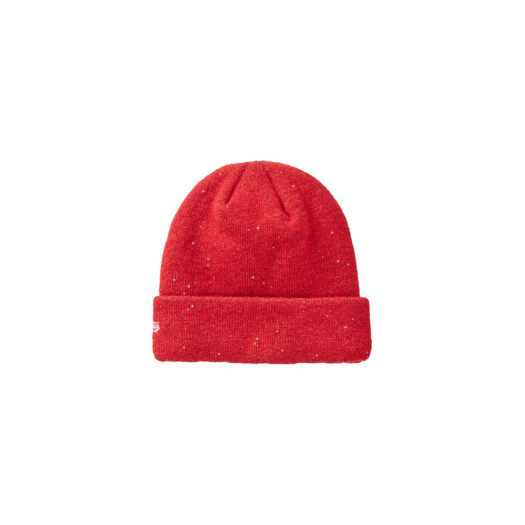 Supreme New Era Metallic Arc Beanie Red