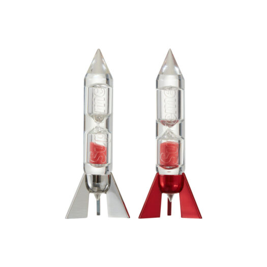 Supreme Rocket Timer (Set of 2) Red/Silver