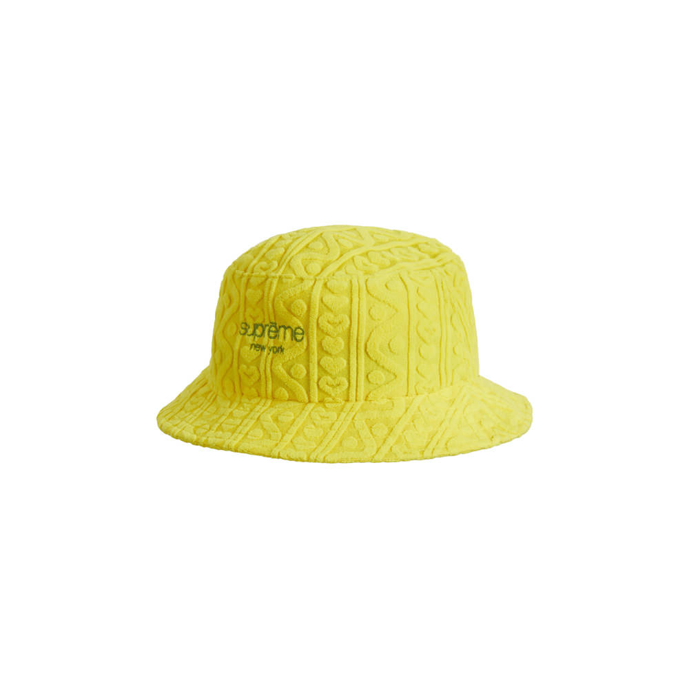 Supreme Terry Pattern Crusher Yellow