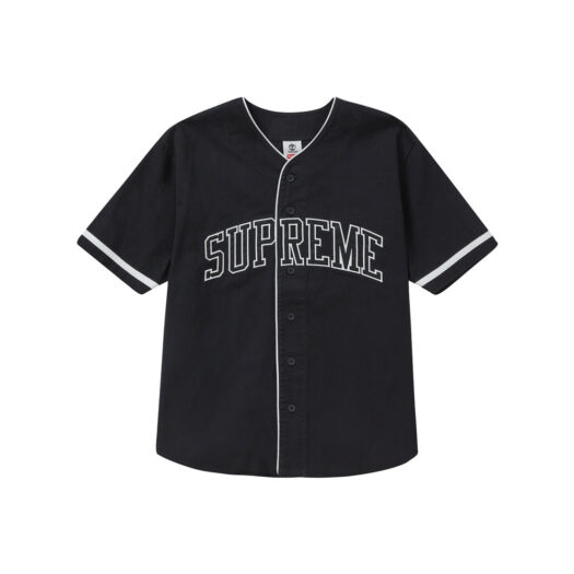 Buy Supreme x Mitchell & Ness Satin Baseball Jersey 'Pink' - SS23KN25 PINK