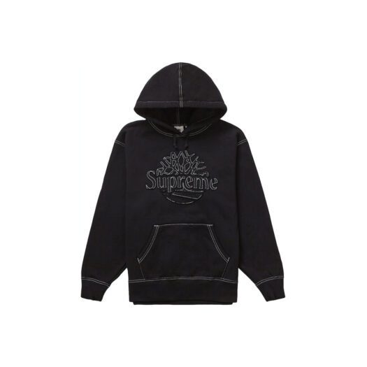 Supreme Timberland Hooded Sweatshirt (SS23) Black