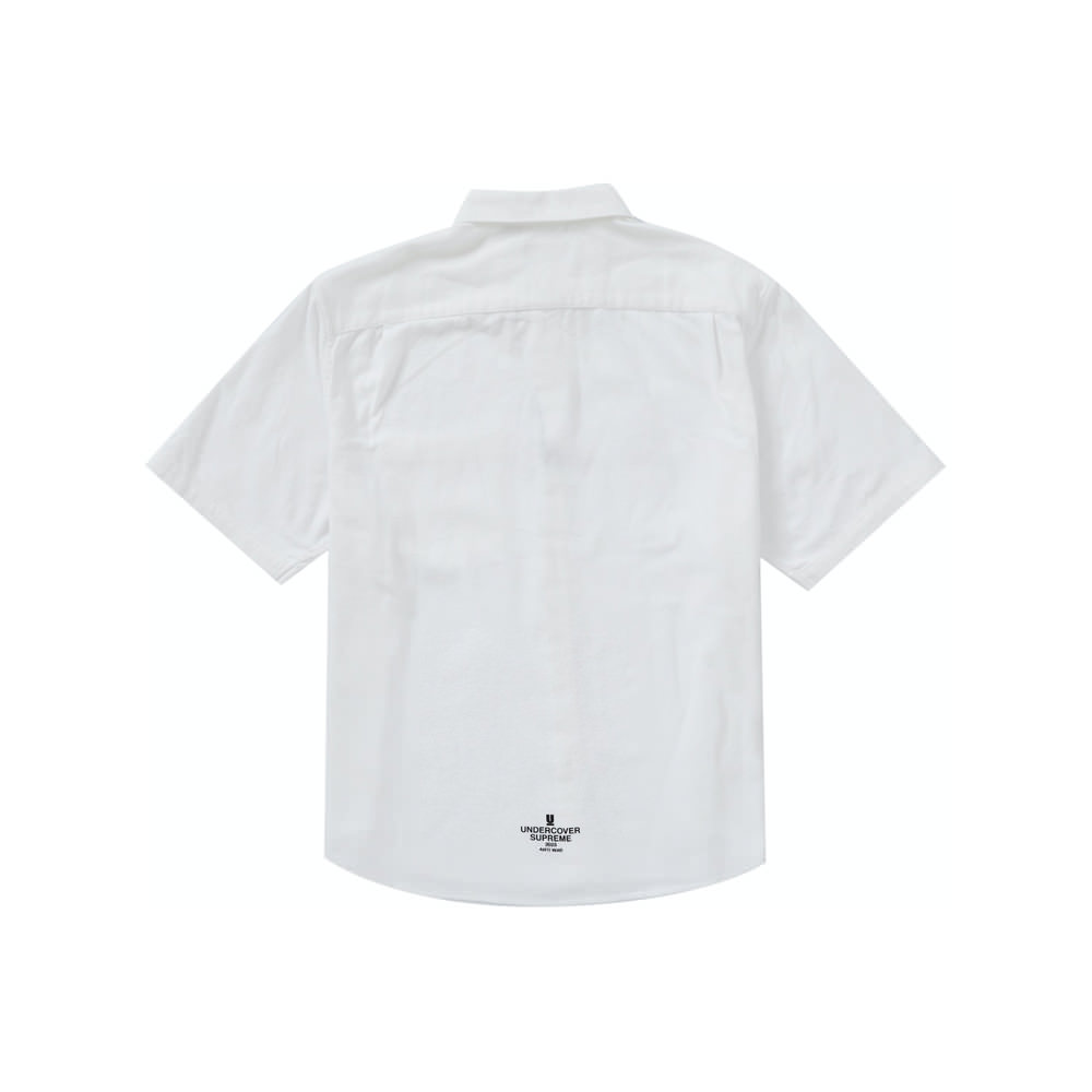 Supreme UNDERCOVER S/S Flannel Shirt WhiteSupreme UNDERCOVER S/S