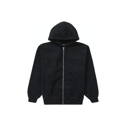 Supreme UNDERCOVER Zip Up Hooded Sweatshirt Black