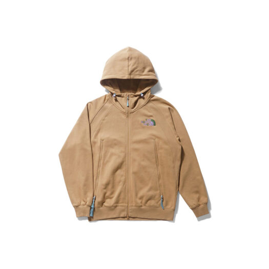 The North Face x Clot Full Zip Hoodie Brown