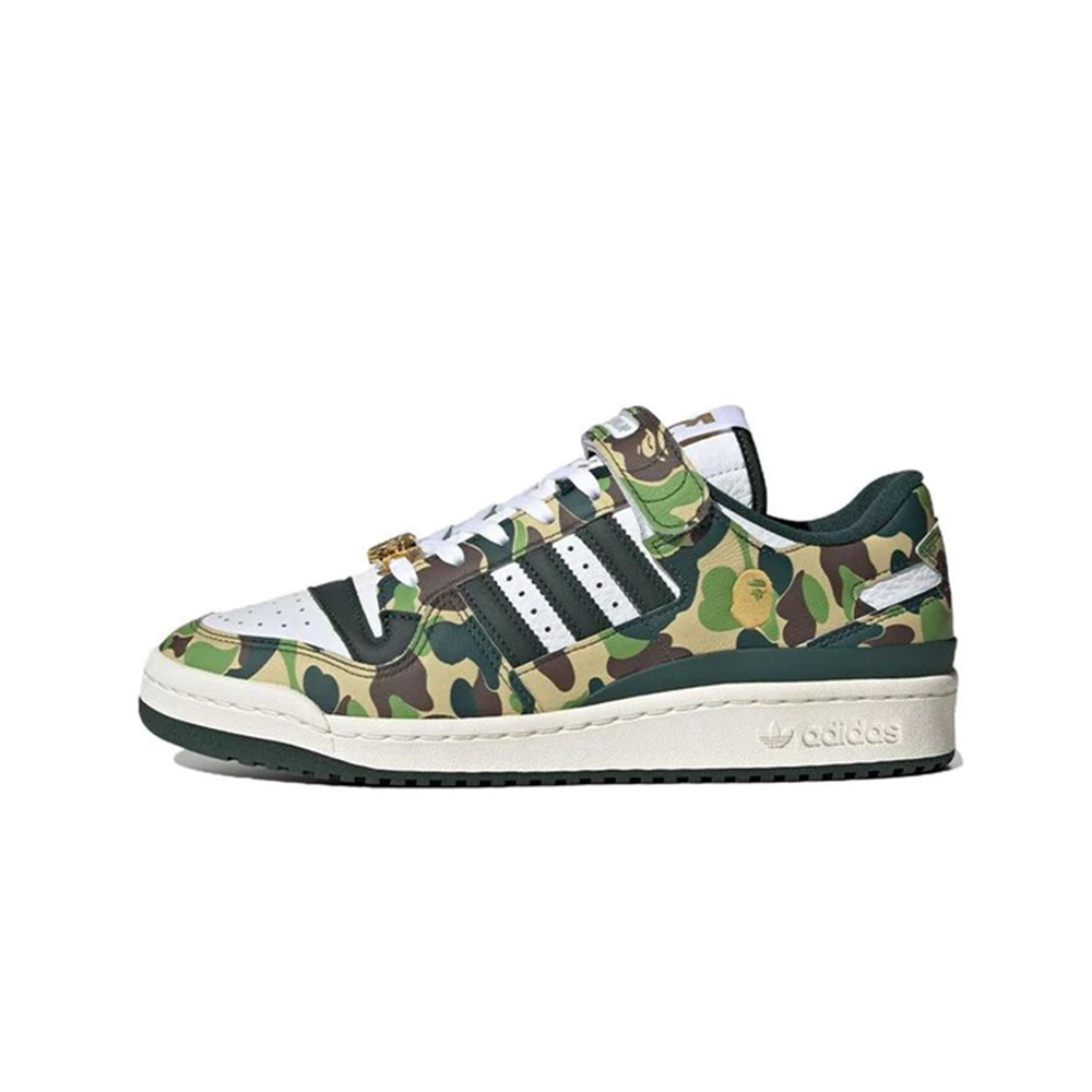 adidas Forum 84 Low Bape 30th Anniversary Green Camoadidas