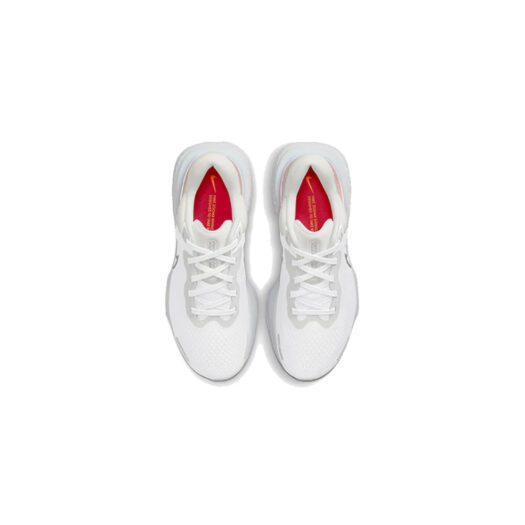 Nike ZoomX Invincible Run Flyknit White Pure Platinum Chile Red