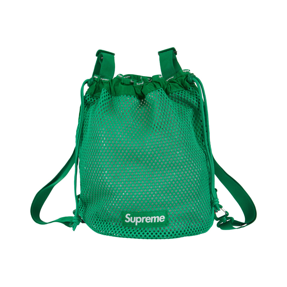 Supreme Mesh Small Backpack Green