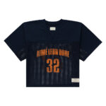 Aime Leon Dore Cropped Practice Jersey Navy/Yellow