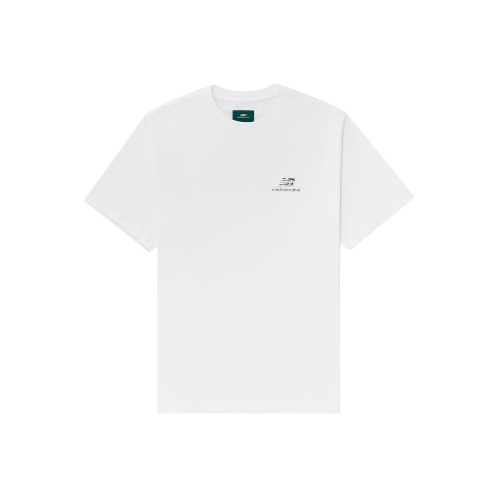 Aime Leon Dore x New Balance Logo Tee WhiteAime Leon Dore x New