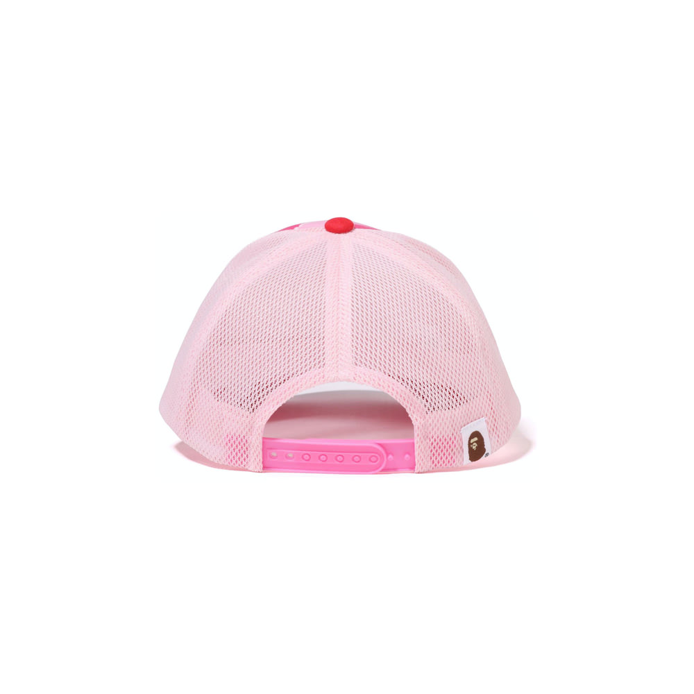 Bape Abc Camo Ape Face Mesh Cap Pinkbape Abc Camo Ape Face Mesh Cap Pink Ofour