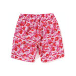BAPE ABC Camo Beach Shorts (SS23) Pink