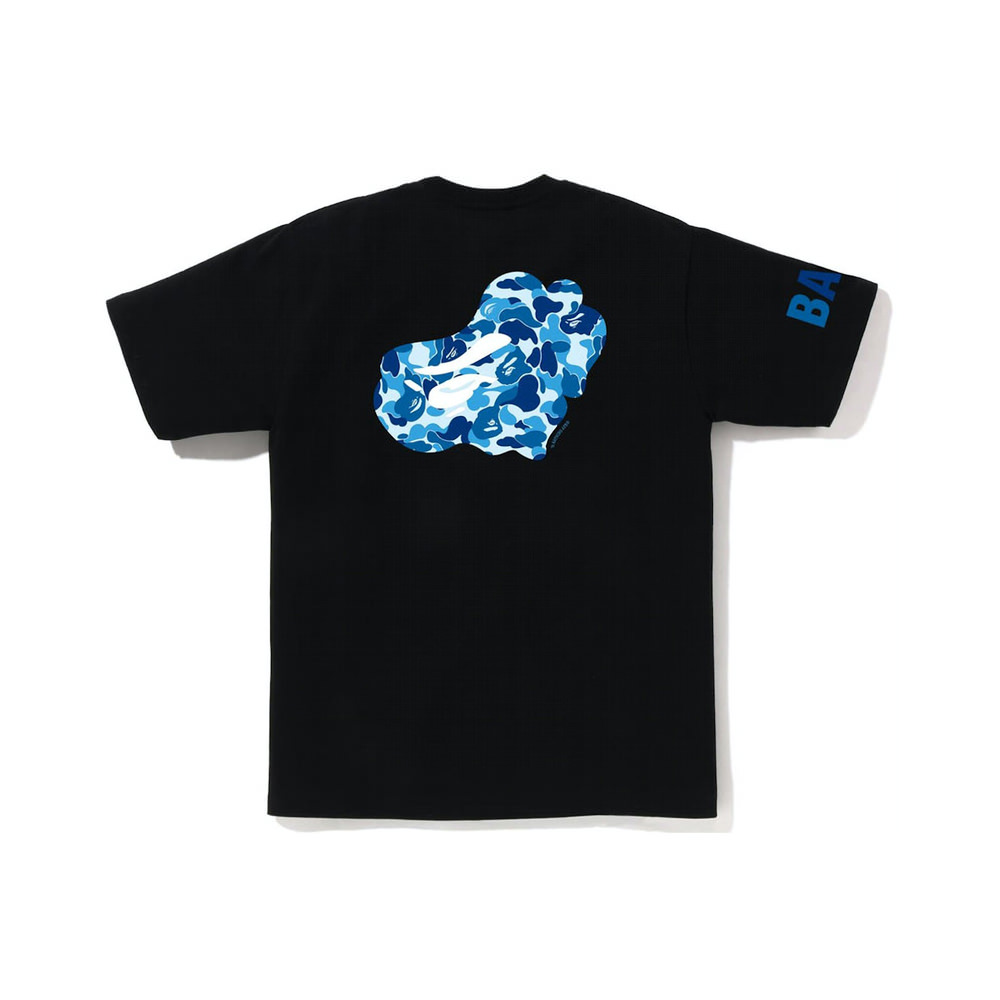 Bape blue camo shirt online