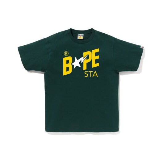 BAPE Colors Bape Sta Logo Tee (SS23) Green