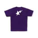 BAPE Colors Bape Sta Logo Tee (SS23) Purple