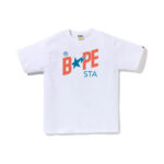 BAPE Colors Bape Sta Logo Tee (SS23) White