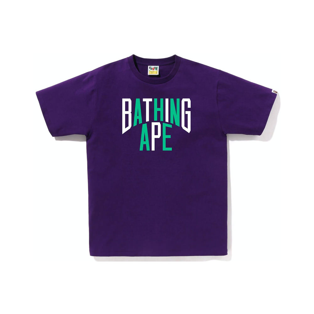 BAPE Colors NYC Logo Tee (SS23) PurpleBAPE Colors NYC Logo Tee (SS23 ...