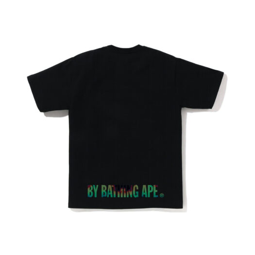 BAPE Thermography Ape Face Tee Black