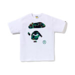BAPE Thermography Ape Face Tee White