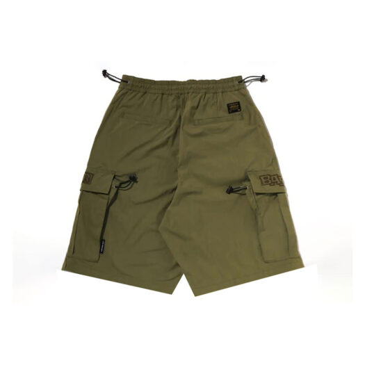 BAPE Wide Cargo Shorts Olivedrab