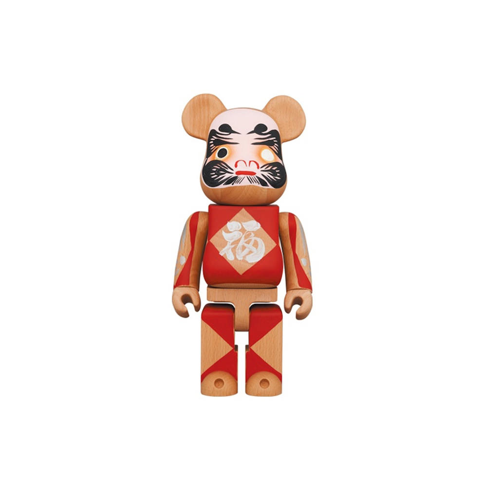 Bearbrick Karimoku Daruma San 400% SilverBearbrick Karimoku Daruma