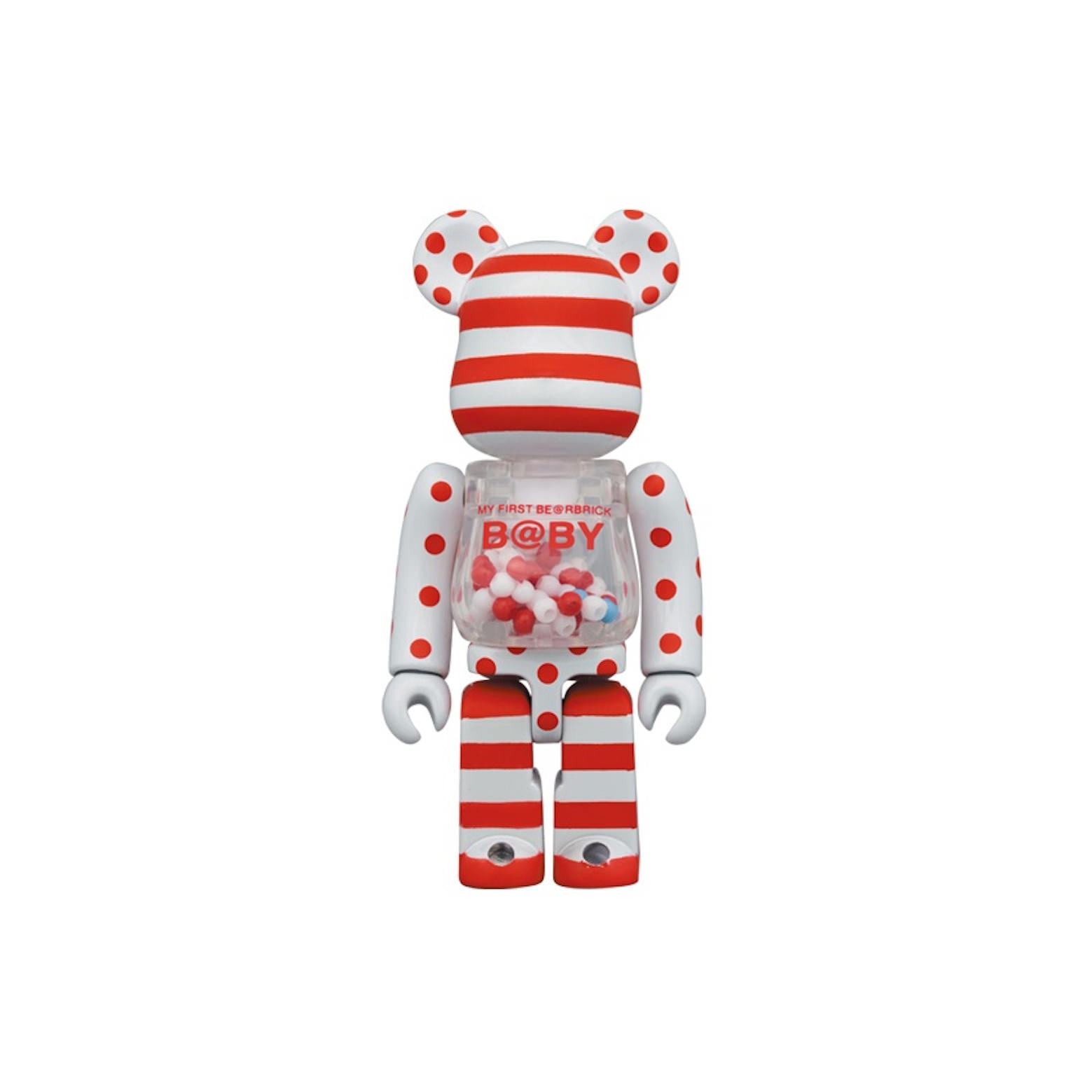 Bearbrick My First Baby 100% & 400% Set Red & Silver Chrome Ver 