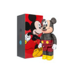 Bearbrick x CLOT x 3125C x Disney 3-Eyed Mickey Mouse 1000% Translucent Black