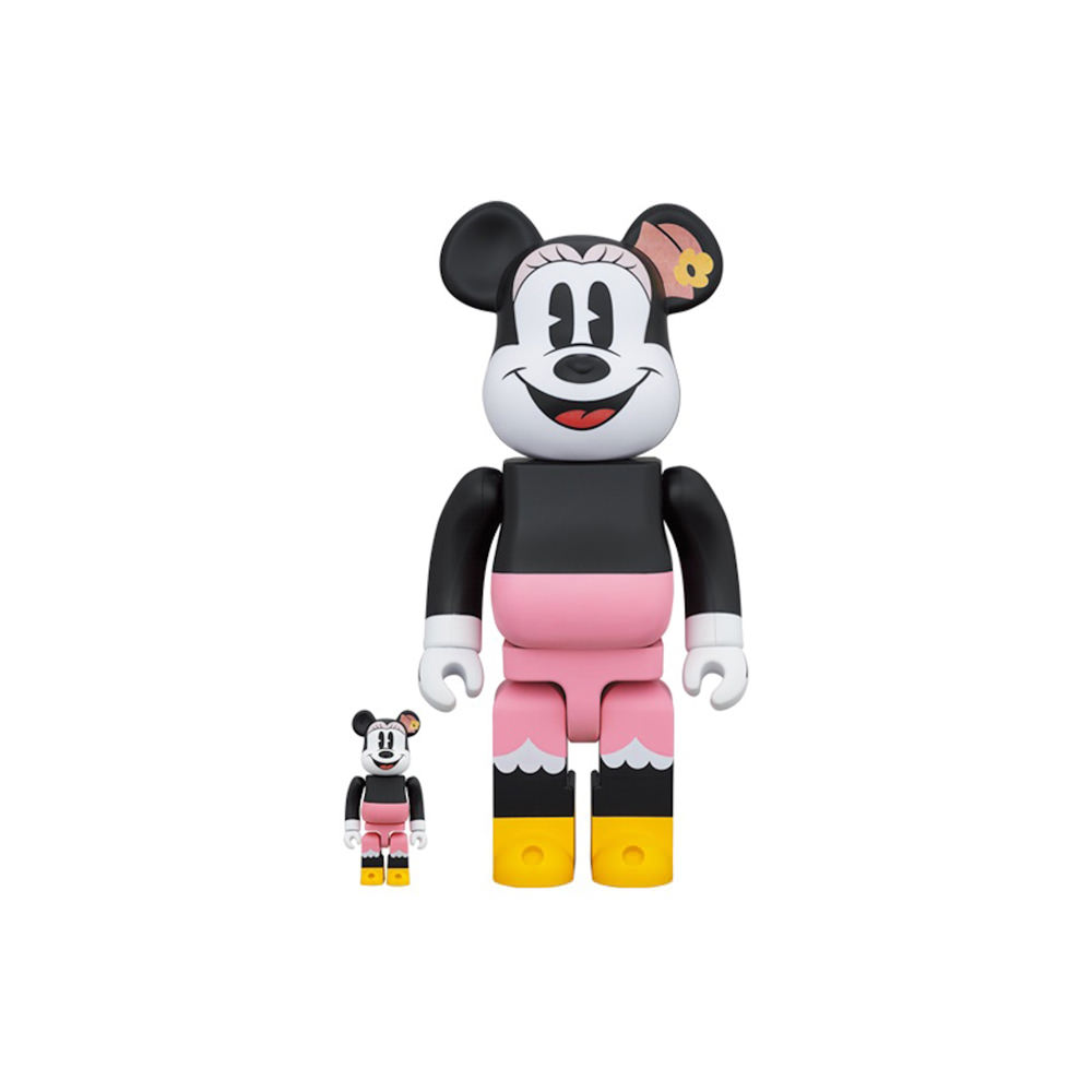 Bearbrick x Disney Box Lunch Minnie 100% & 400% SetBearbrick x