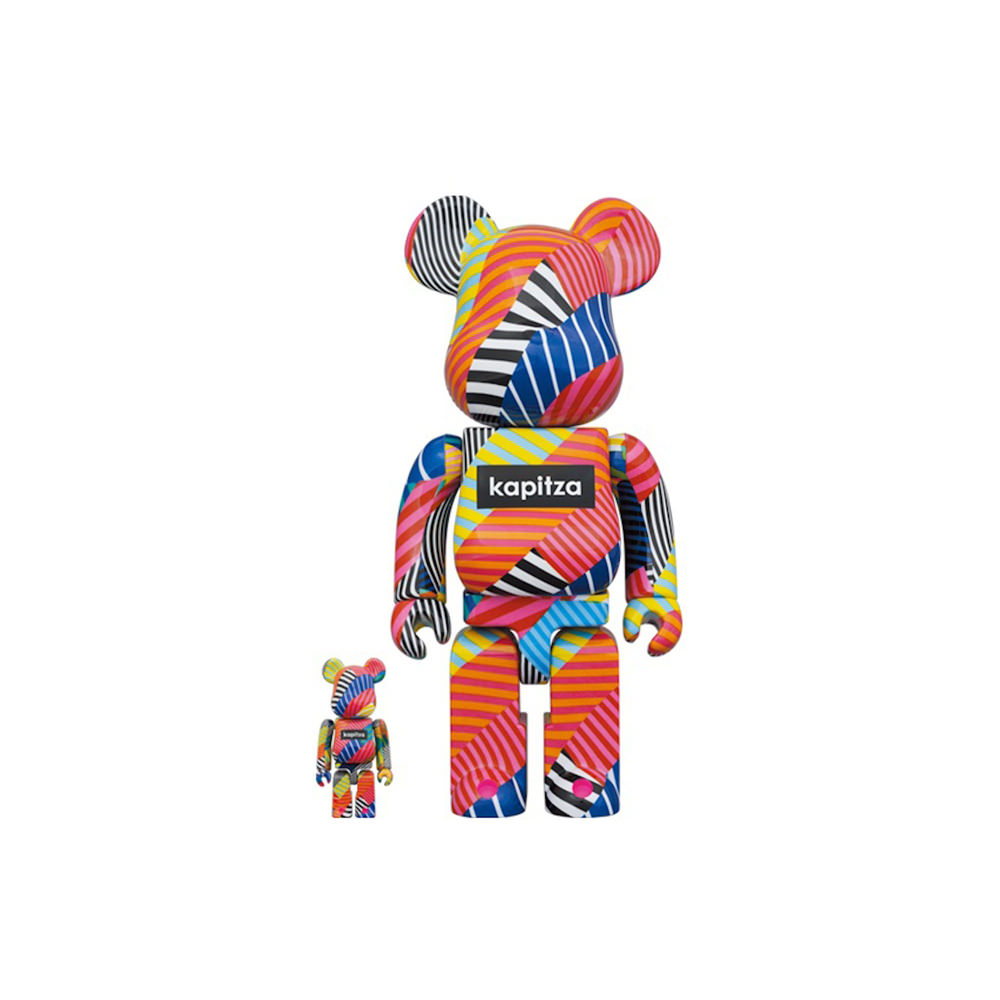 Bearbrick x kapitza Lollipop 100% & 400% Set