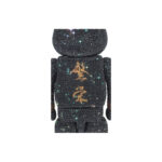 Bearbrick x mastermind JAPAN Crystal Decorate 400% Black & Gold Ver.