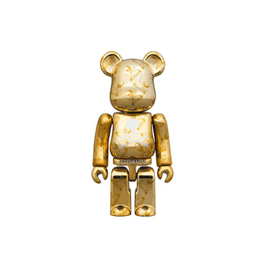 Bearbrick x Mastermind World 100% & 400% Set Gold