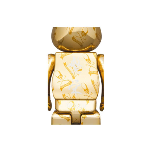 Bearbrick x Mastermind World 100% & 400% Set Gold