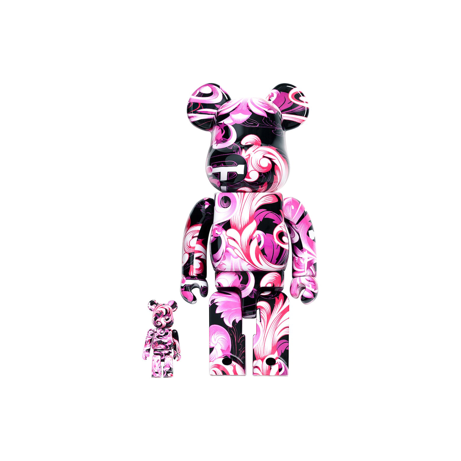 Bearbrick x PHANTACi 17th Anniversary 100% & 400% Set Pink