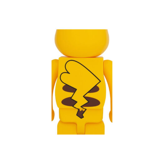 Bearbrick x Pokémon Pikachu Female Ver. 1000% Yellow