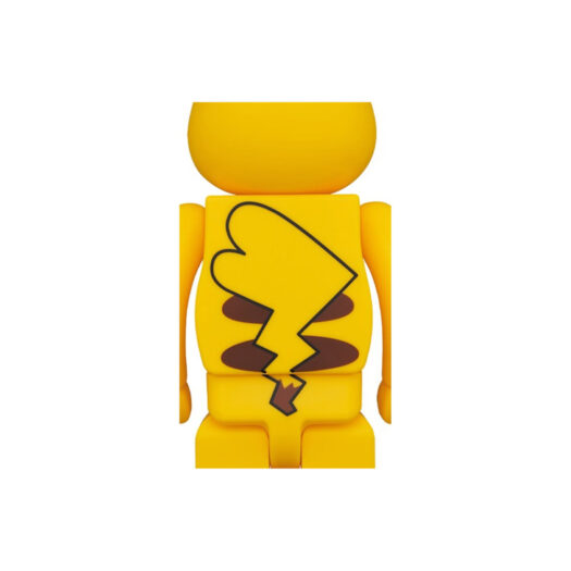 Bearbrick x Pokémon Pikachu Female Ver. 400% Yellow