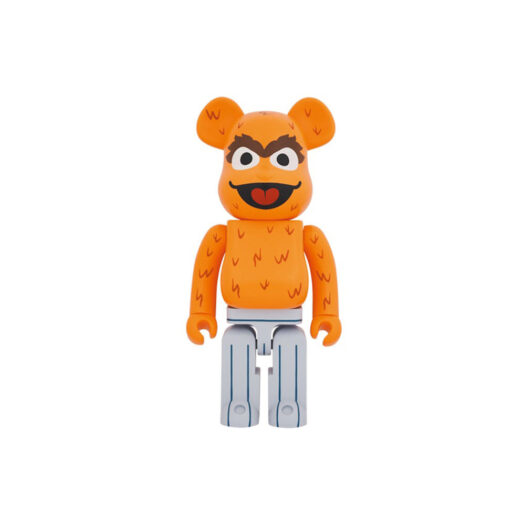 Bearbrick x Sesame Street Oscar the Grouch (The Original Orange Fur Ver.) 1000%