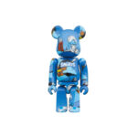 Bearbrick x The Smurfs (The Astrosmurf) 100% & 400% Set Blue