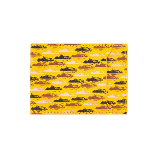 Corteiz Leather Card Holder Yellow
