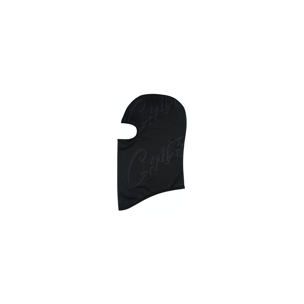 Corteiz Triple Black Liteweight Ski Mask Black