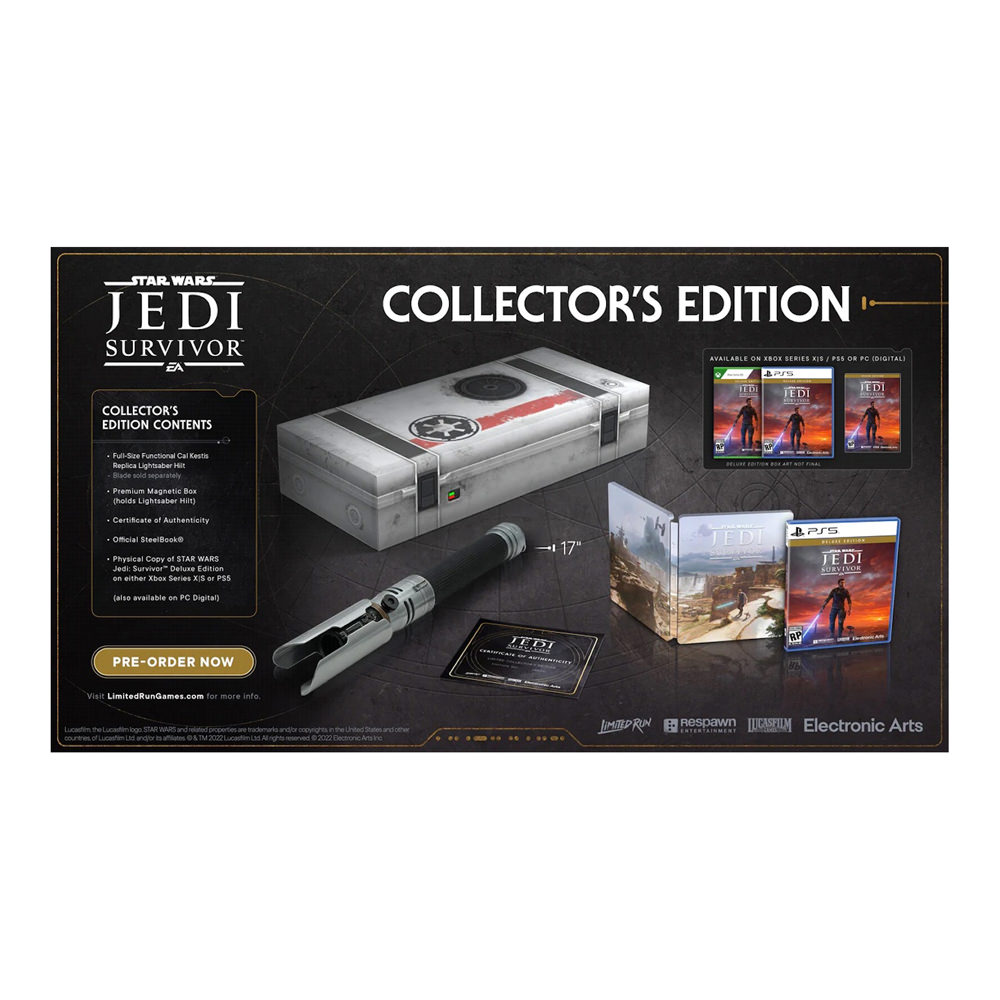 EA PS5 Star Wars Jedi: Survivor Collector’s Edition Video Game