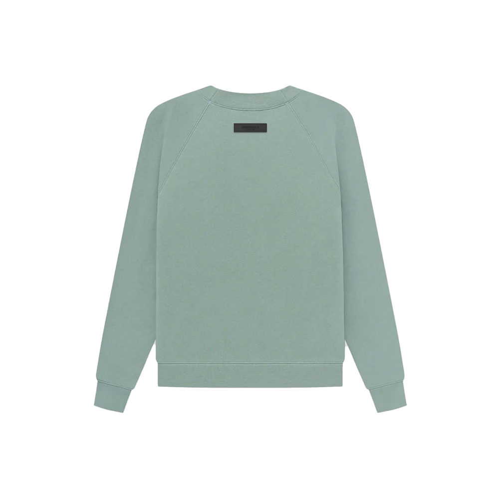 fear of god essentials crewneck sweatshirt sycamore