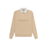 Fear of God Essentials Waffle Henley Rugby Sand