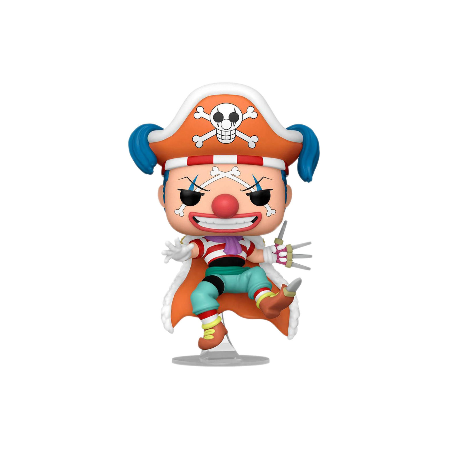  Funko POP! Animation: One Piece - Buggy The Clown (Exclusive),  Multicolor : Video Games