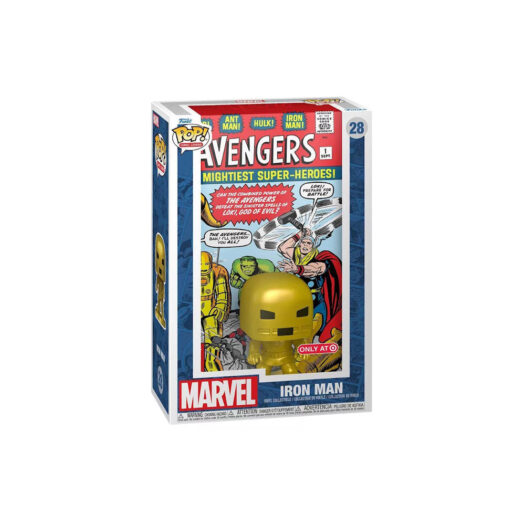 Funko Pop! Comic Covers Marvel Iron Man Target Exclusive Figure #28
