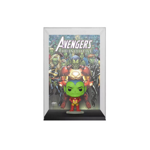 Funko Pop! Comic Covers Marvel Skrull as Iron Man 2023 Wondrous Convention Exclusive Figure #16