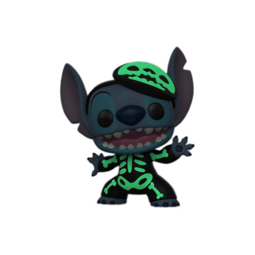 Funko Pop! Disney Lilo & Stitch Skeleton Stitch GITD Chase Edition Entertainment Earth Exclusive Figure #1234