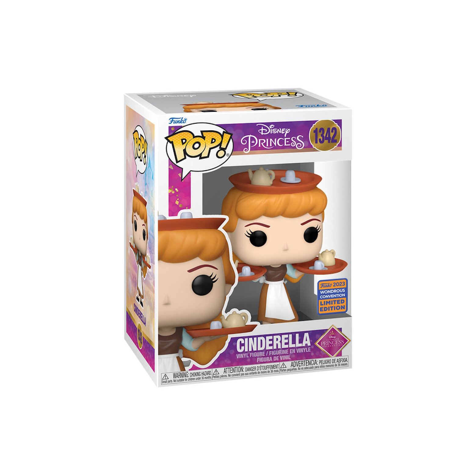 Funko Pop! Disney Princess Cinderella 2023 Wondrous Convention ...