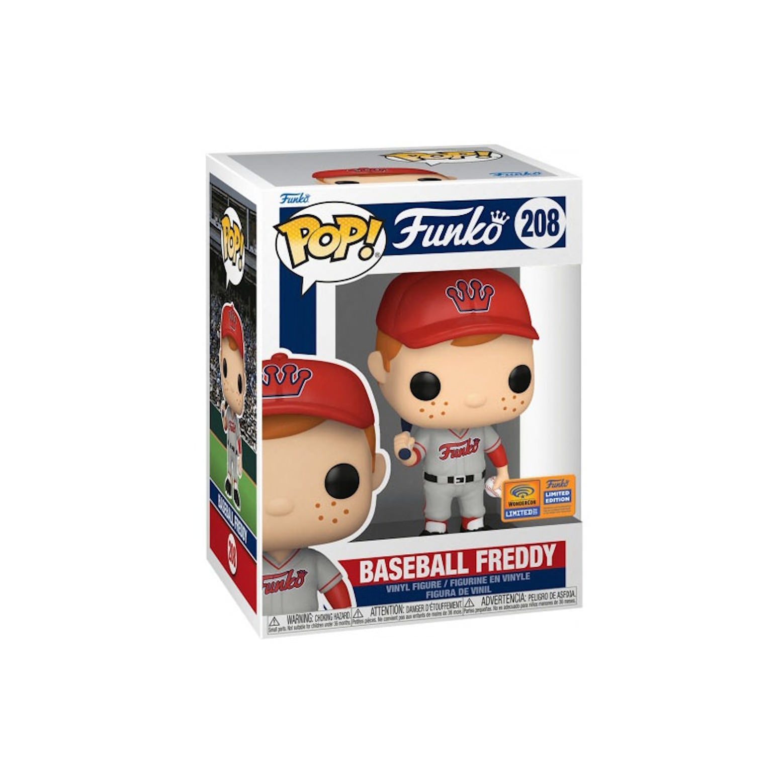 Funko Pop! Funko Baseball Freddy WonderCon 2023 Exclusive Figure ...