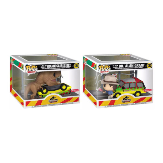 Funko Pop! Moments Jurassic Park 30th Anniversary T. Rex Breakout Target Exclusive Set of 2