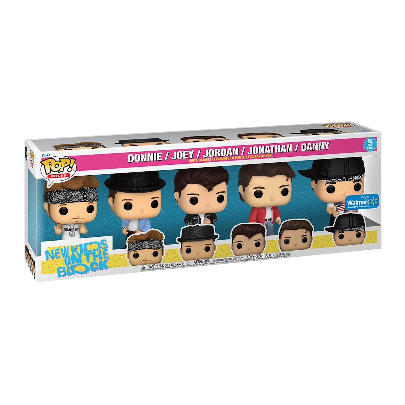 Funko Pop! Rocks New Kids On The Block Walmart Exclusive 5